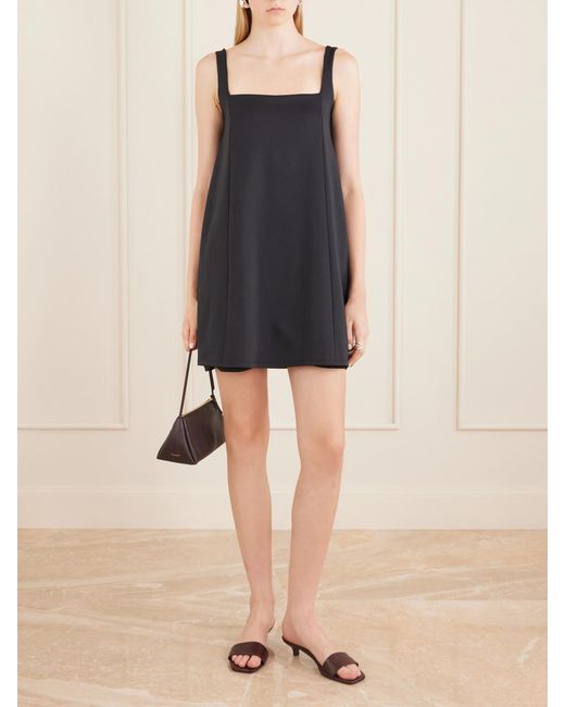 The Park Black Andy Stretch-Jersey Dress