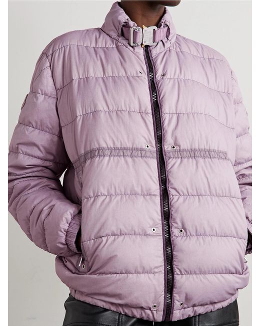 Moncler Genius Purple 1017 Alyx 9Sm Mahondin Quilted Shell Down Jacket