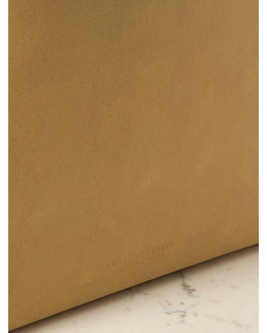 Bottega Veneta Natural The Small Bag Suede Tote