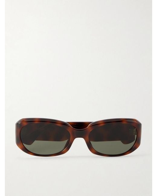 Saint Laurent Multicolor Sl 868 Squared-Frame Acetate Sunglasses