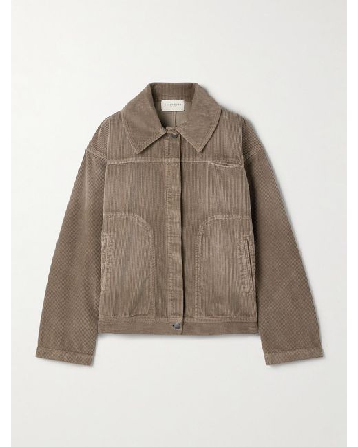 Kallmeyer Brown Elliott Cotton-Corduroy Jacket