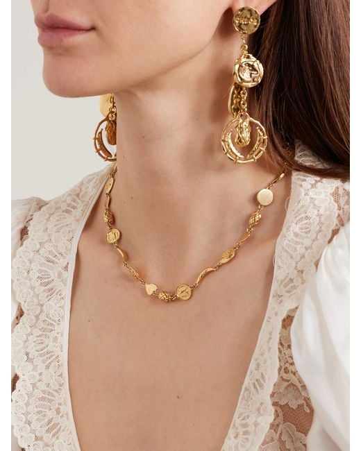 Chloé Metallic Tone Necklace