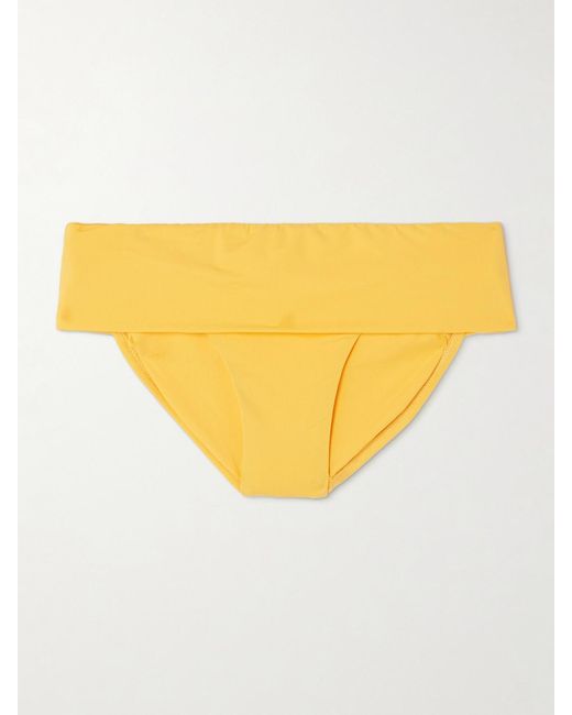 Melissa Odabash Yellow Brussels Bikini Briefs