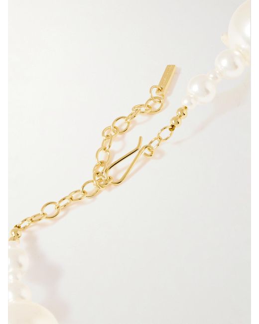 Completedworks Natural Plated Pearl-Like Necklace