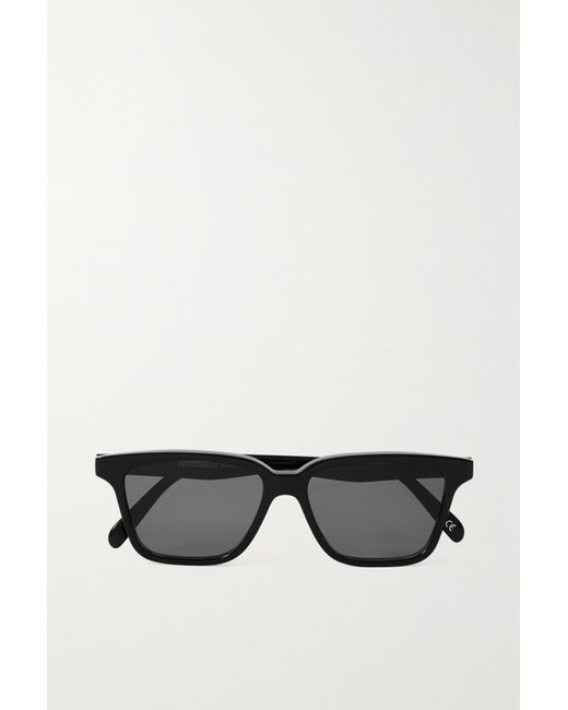 Totême The Squares Square-frame Acetate Sunglasses in Black | Lyst UK