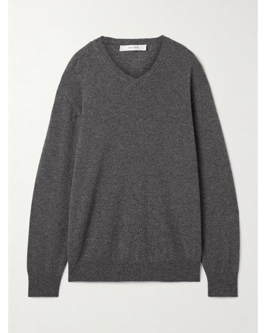 The Row Gray Ligeia Pullover Aus Kaschmir
