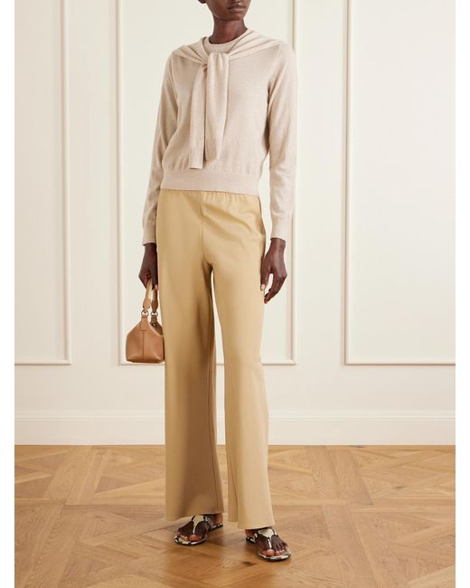 arch4 Natural Eldergrove Tie-Detailed Cashmere Sweater