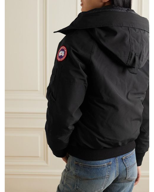 Canada Goose Black Chilliwack Bomber Jacket