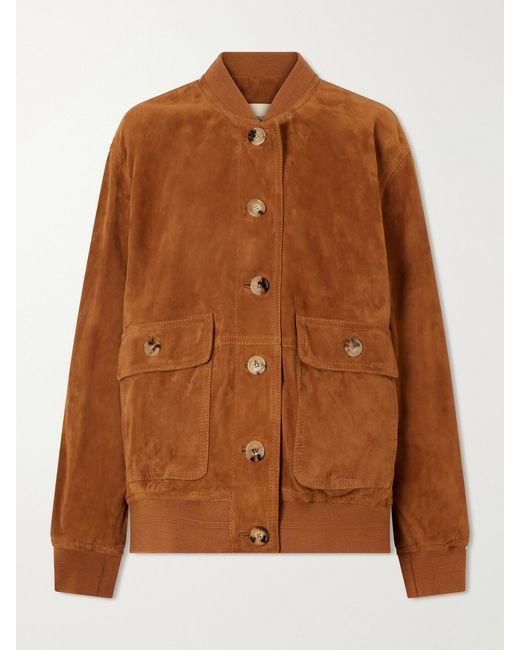 Valentino Garavani Brown Suede Jacket