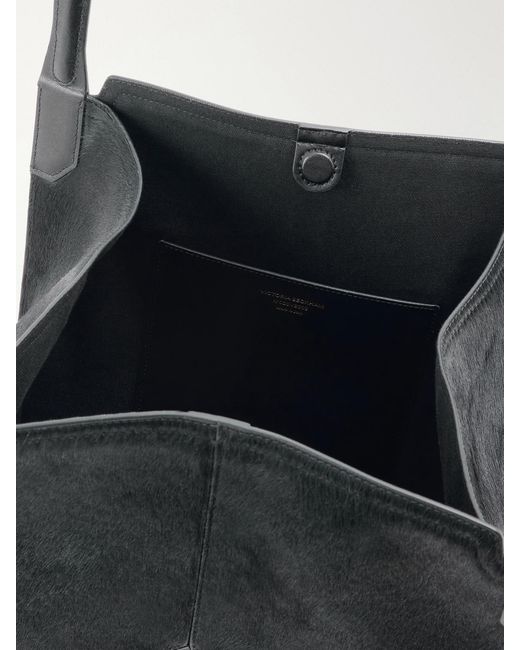 Victoria Beckham Black Victoria Calf Hair Tote