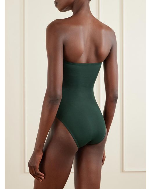 Eres Green Printed Swimsuit