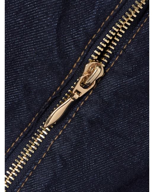 Zimmermann Blue Hypnotic Midi-Jeansrock