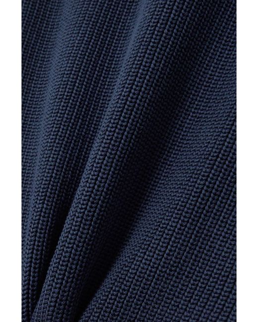 Loro Piana Blue Cotton Top