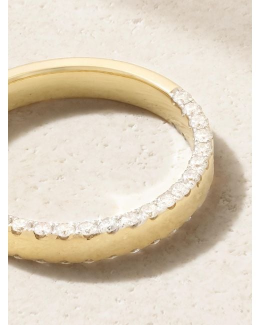Yvonne Léon Natural Grignotée 9-Karat Diamond Ring