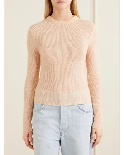 Citizens of Humanity Natural Alessia Wool And Cashmere-Blend Sweater