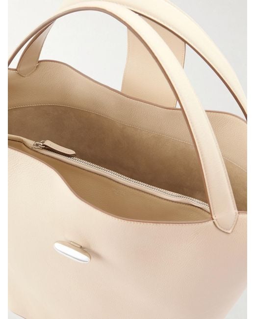 SAVETTE Natural The Anello Leather Tote