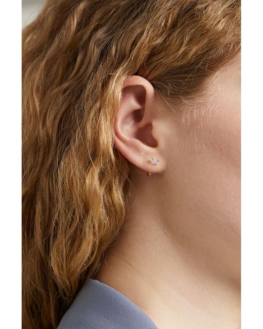 Melissa Joy Manning Metallic 14-Karat Opal Earrings