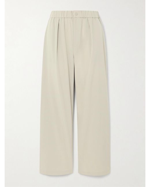 Varley Natural Kayson Hose Mit Weitem Bein Aus Recyceltem Stretch-Material Mit Falten