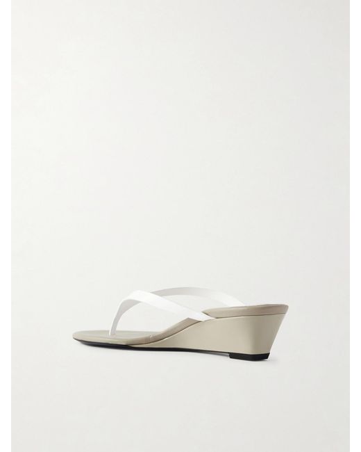 Christopher Esber White Scala Leather Sandals