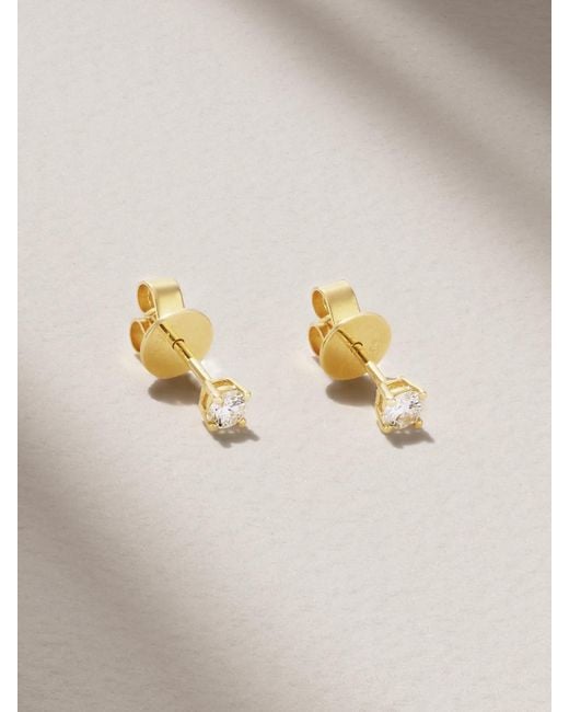 Anita Ko Natural Ohrstecker Aus 18 Karat Mit Diamanten