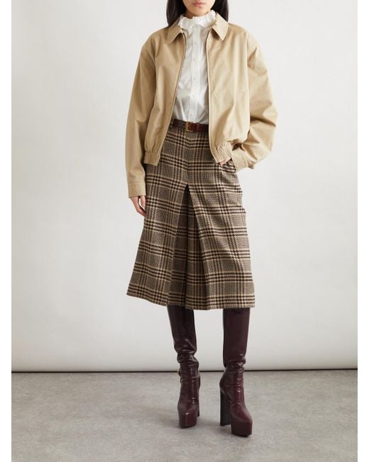 Saint Laurent Natural Cotton-Twill Jacket