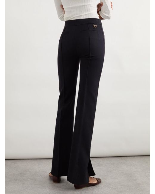 Pantalon Slim En Gabardine De Laine Chloé en coloris Blue