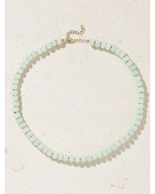 JIA JIA Natural Kette Mit Jade Und Details Aus