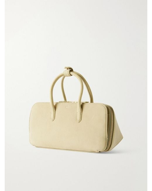 Alaïa Natural Delta Suede Tote
