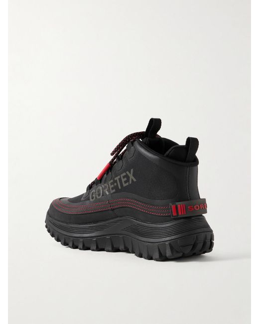 Sorel Black Callsign Horizon Rubber-Trimmed Gore-Tex Ankle Boots