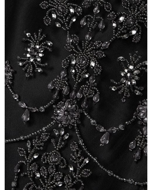 Clio Peppiatt Women's Black Chandelier Embellished Tulle Gown - www.disolcolor.com Clio Peppiatt Women's Black Chandelier Embellished Tulle Gown - www.disolcolor.com