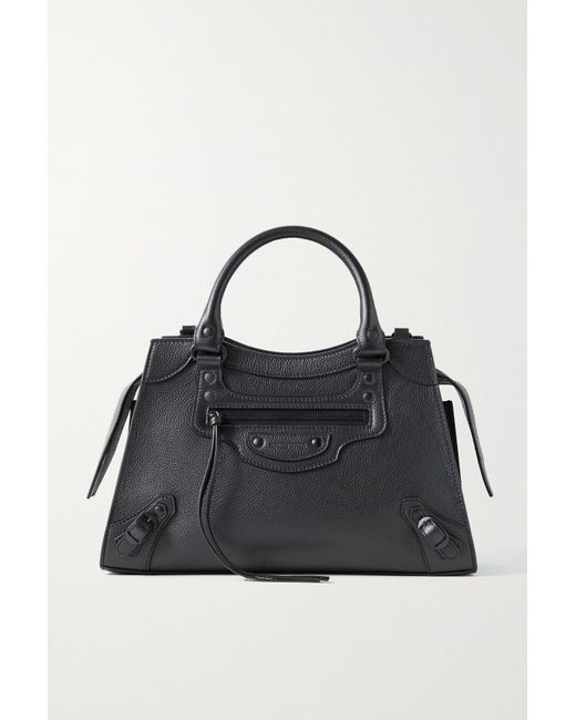 classic city leather tote
