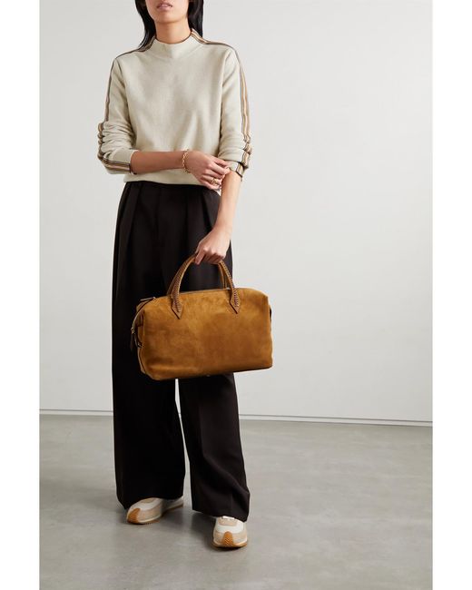 Loro Piana Natural Dolce Vita Striped Cashmere Sweater