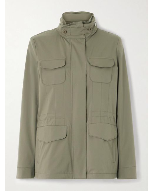 Loro Piana Green Traveller Shell Jacket