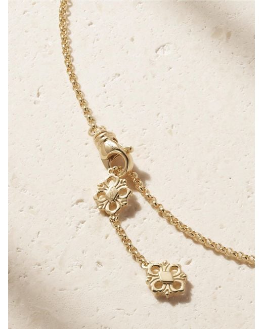 Opera Tulle Buccellati Opera Tulle 18-Karat And Mother-Of-Pearl Necklace in Natural ...