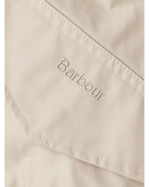 Barbour Natural The Edit By Alexa Anna Jacke Aus Einer Baumwollmischung Mit Cord-Besatz