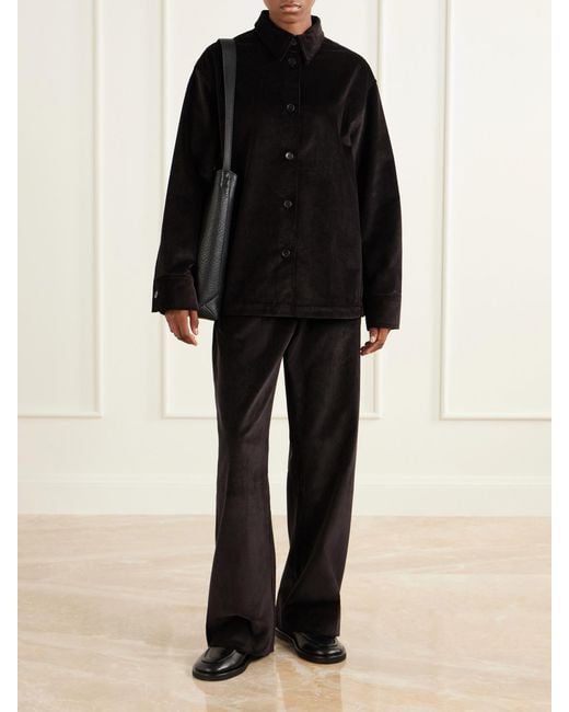 Studio Nicholson Black Donovan Leather Loafers