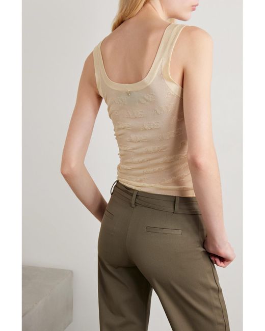Aje. Natural Method Jacquard-Knit Tank