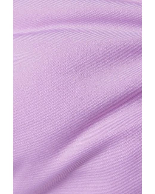 Bondi Born Purple Gia Bikini-Oberteil Mit Cut-Out