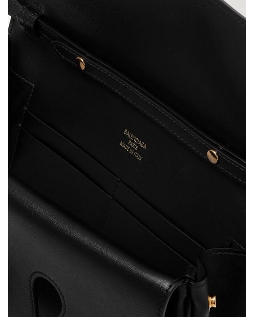 Balenciaga Black Bel Air Small Leather Clutch