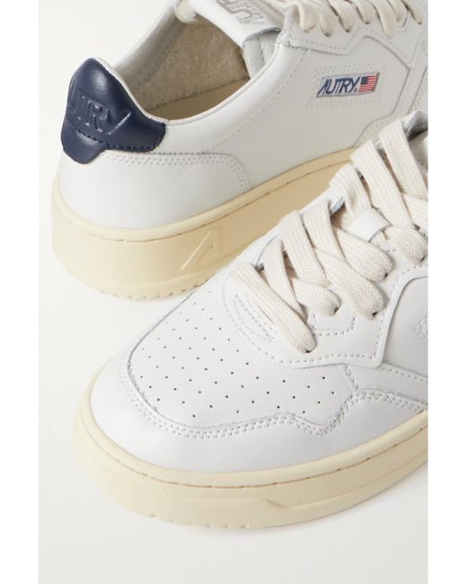 Autry Natural Medalist Low Sneakers Aus Leder