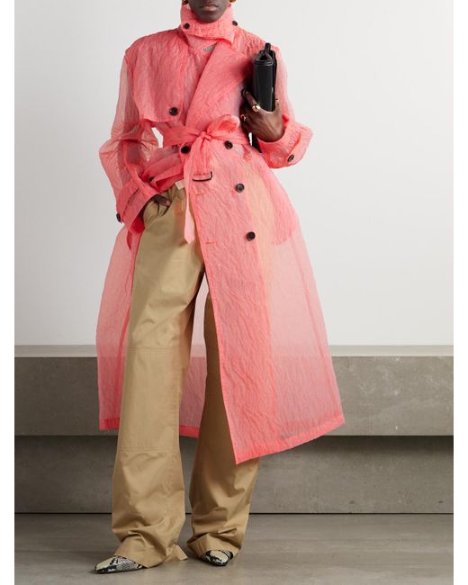 Pantalon Cargo En Serge De Coton Dries Van Noten en coloris Natural