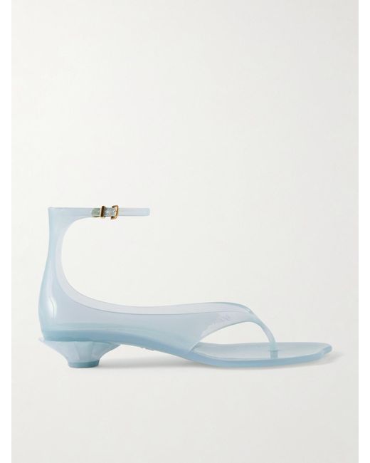 Chloé Blue Jelly Sandalen Aus Tpu