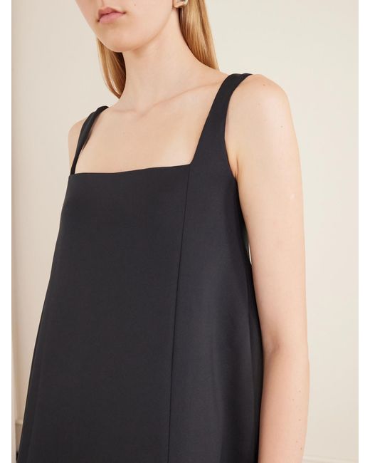 The Park Black Andy Stretch-Jersey Dress