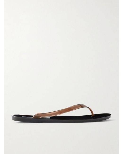 Christopher Esber Black Jo Pvc Flip Flops