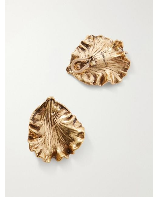 Cult Gaia Metallic Iris-Tone Earrings