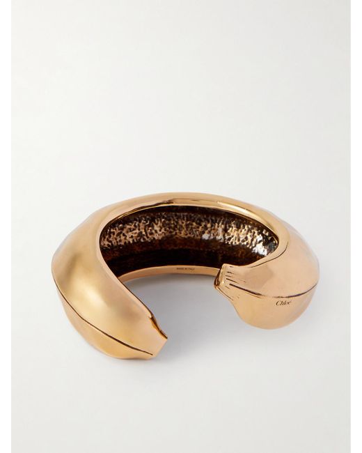 Chloé Natural Banana-Tone Cuff