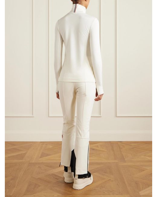Moncler White Jersey Base Layer