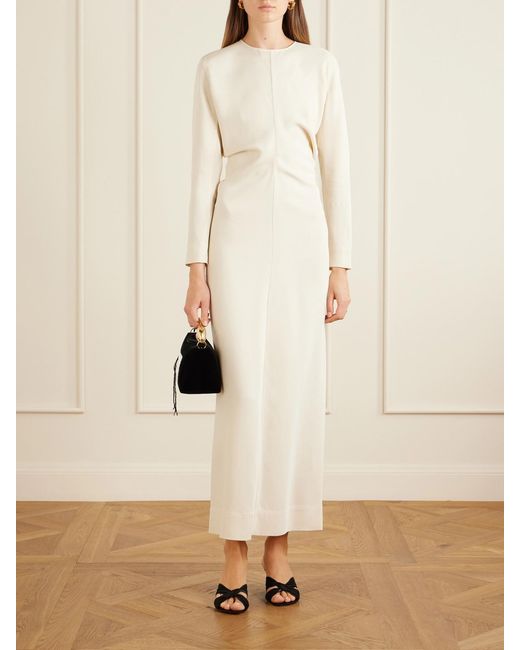 Erdem Black Bloom Mini Appliquéd Velvet Clutch Bag