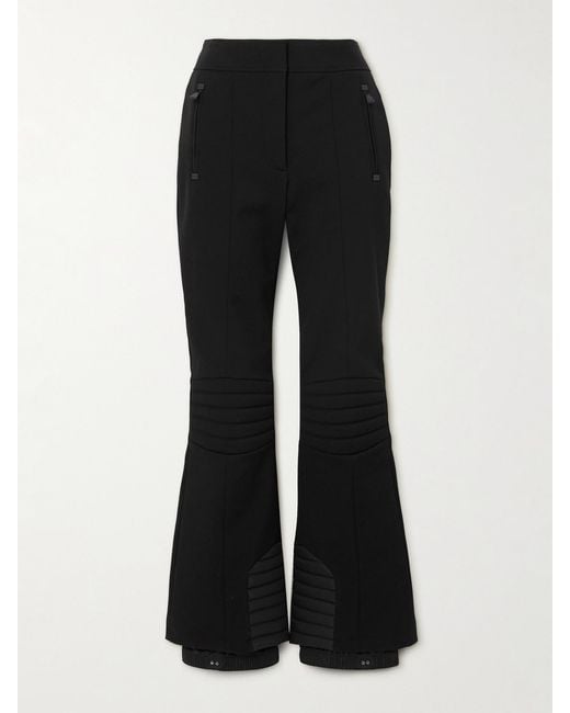Moncler Black Sportivo Stretch-Twill Bootcut Ski Pants