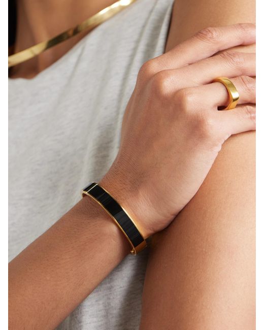Totême  Natural Signature-Tone And Enamel Bracelet